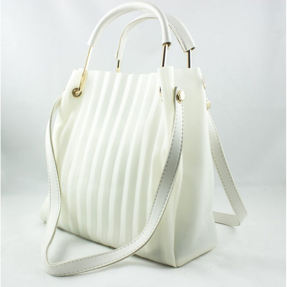 Layla White Handbag