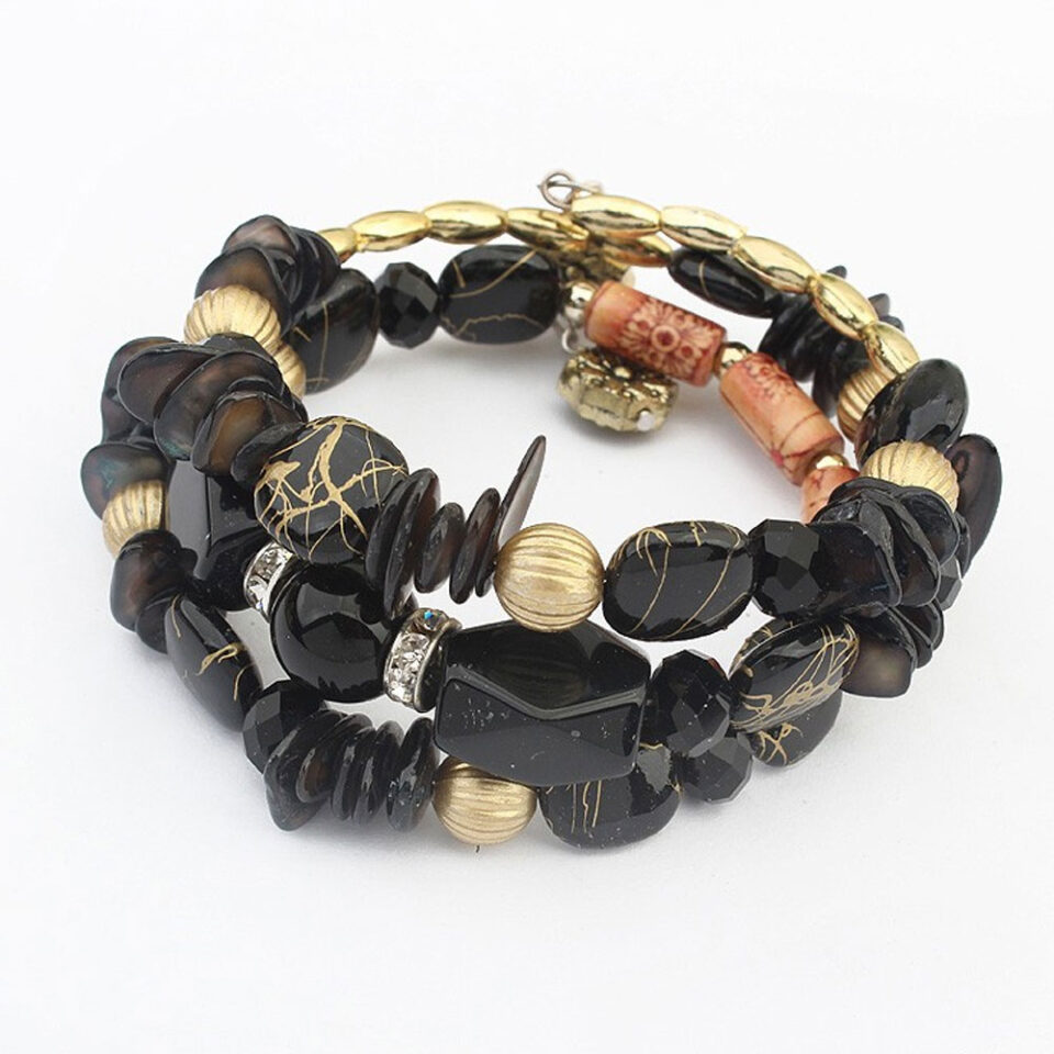 beaded bracelet