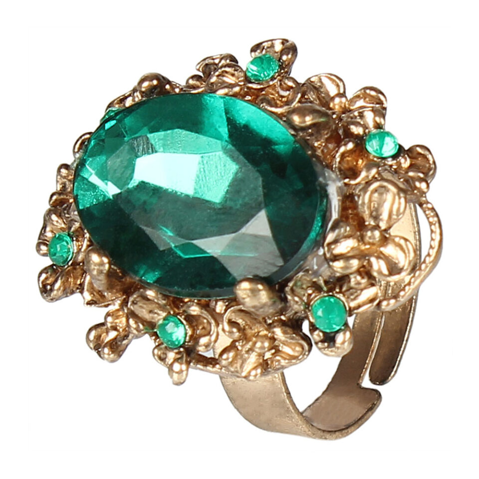 stylish crystal ring