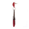 Belleza Ruby Exclusive Wood Earrings