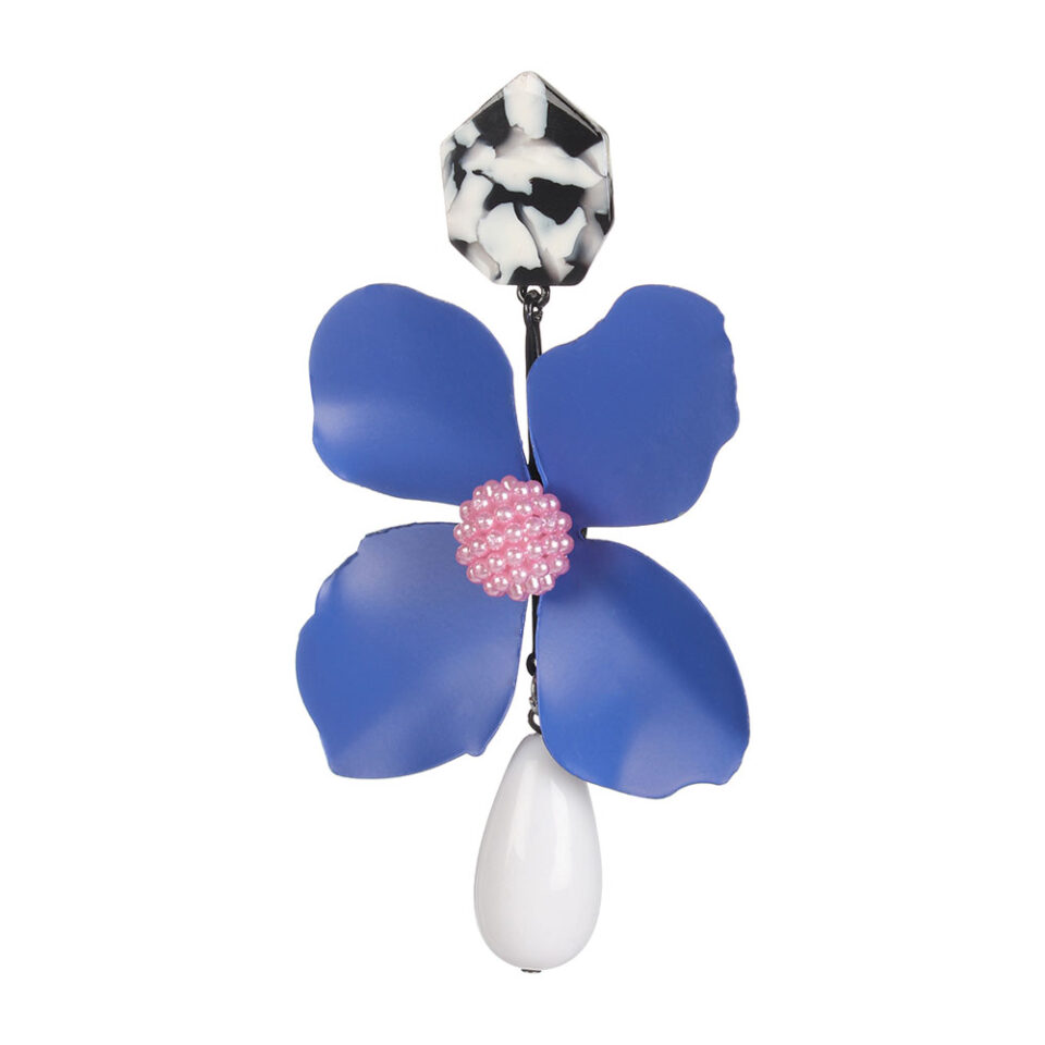 stylish blue western earrings