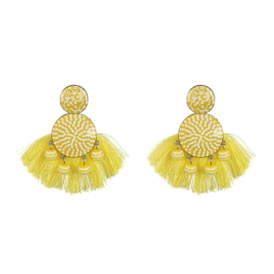 feather earrings