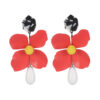 That’s Vogue Red Exclusive Floral Earrings