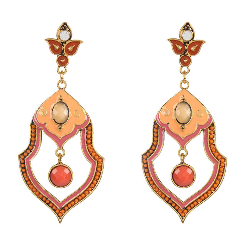 long drop earrings