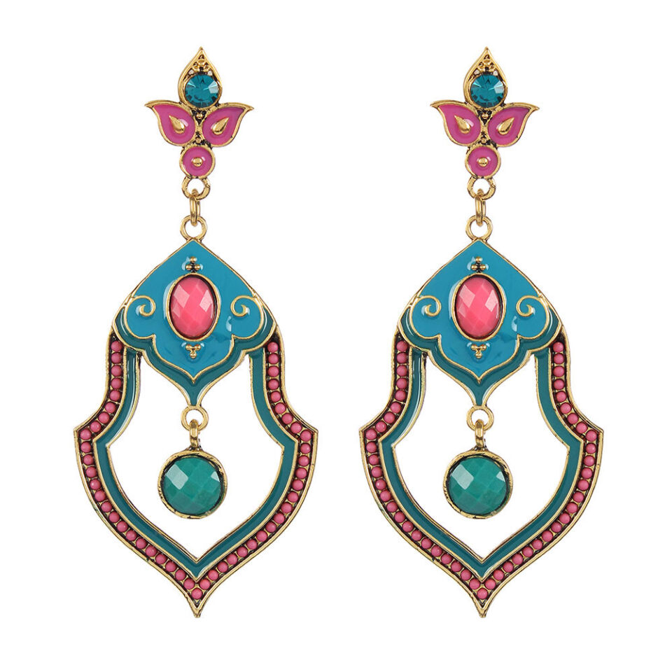 boho drop earrings