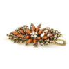 Chryssa Ochre Hair Accessory