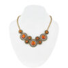 Circle of Life Necklace (Orange)