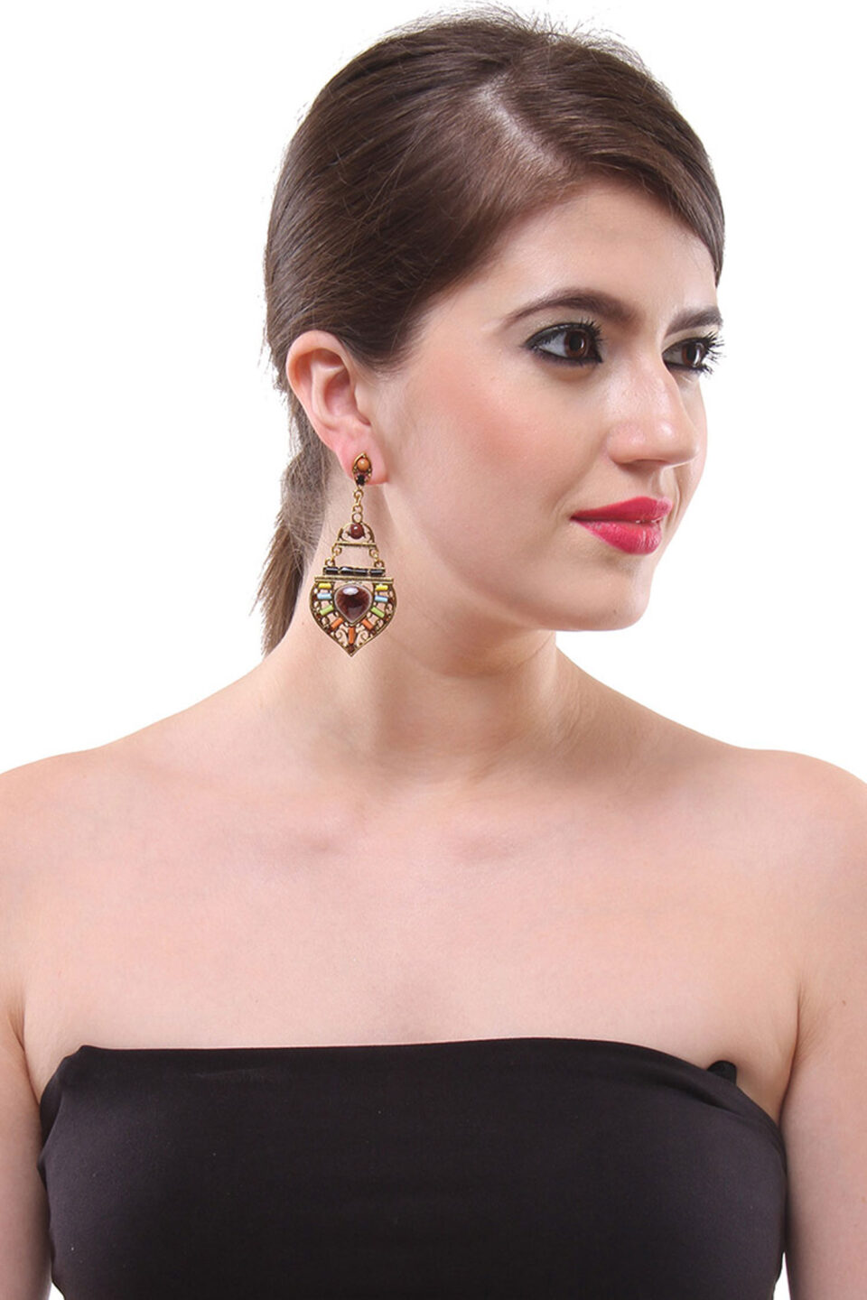 western statement earrings