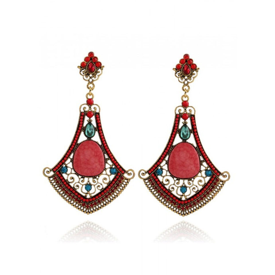 statement drop hypoallergenic earrings