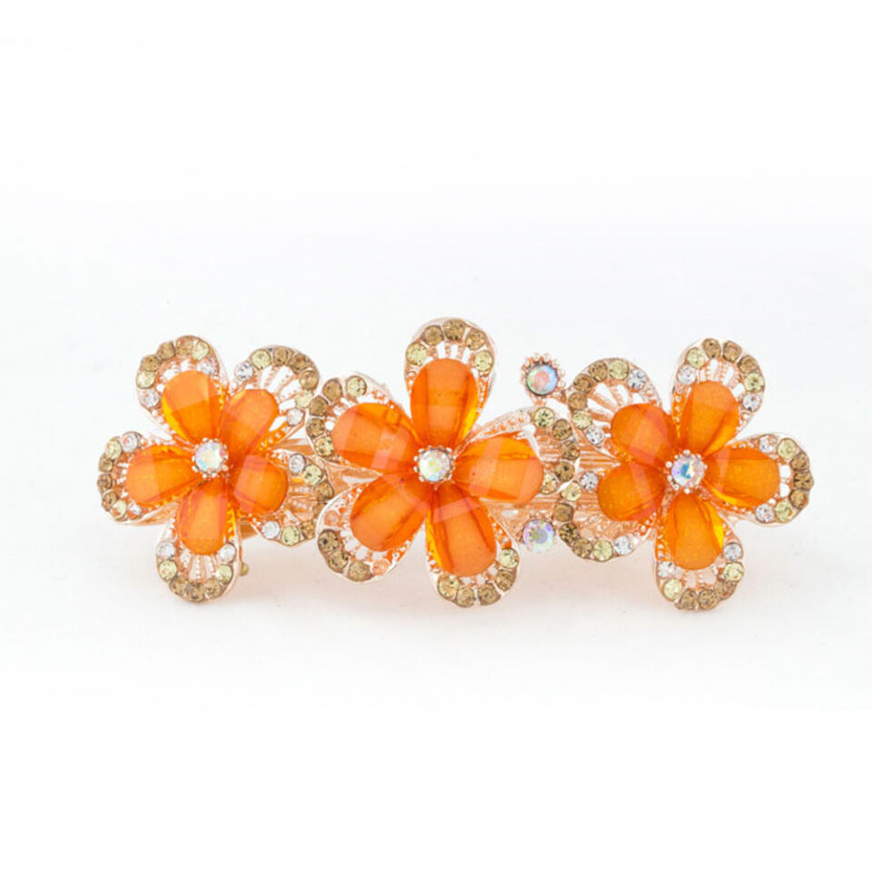 Flora Orange Hair Accessory