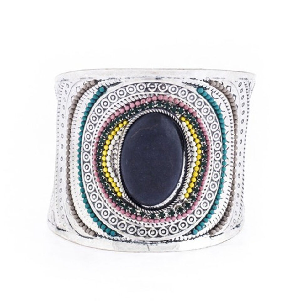 beaded cuff bracelet