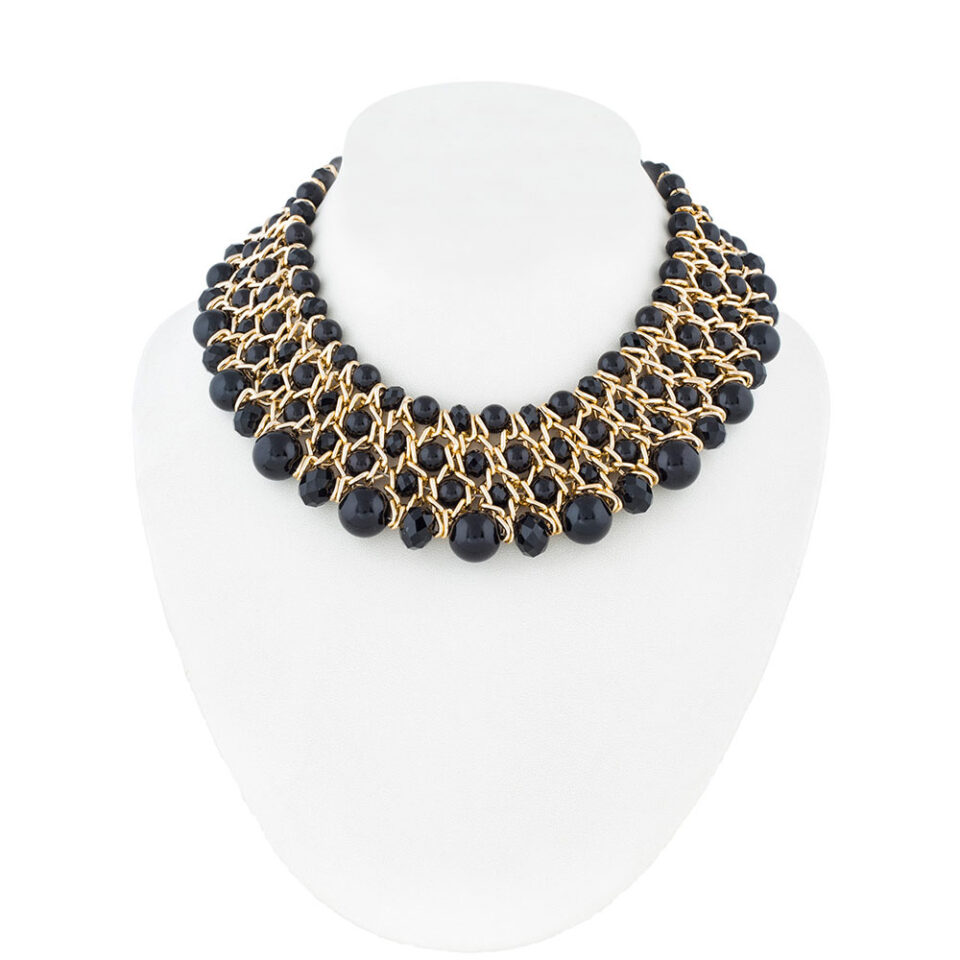 black choker necklace
