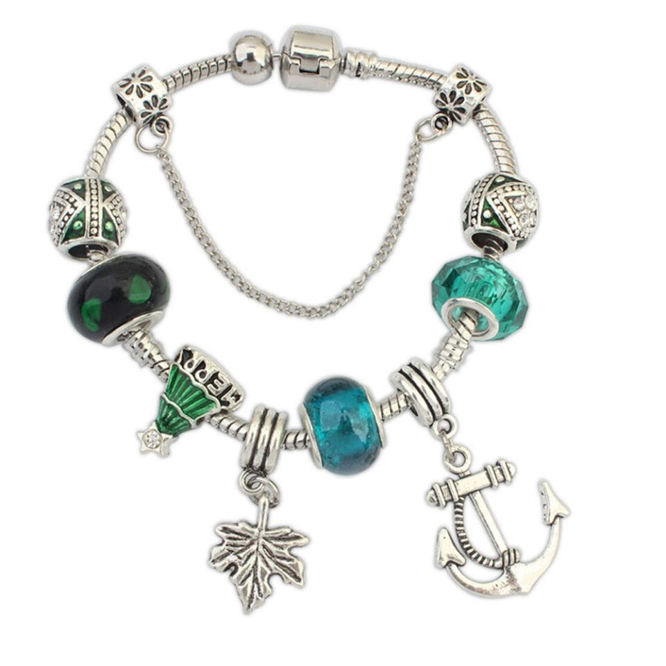 formal charms bracelet for woman