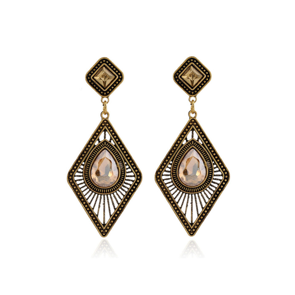 skin-friendly drop earrings