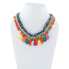Rainbow Color Loom Necklace