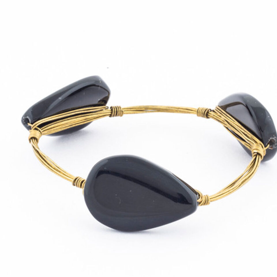 Rock n Roll – Black Exclusive Statement Bracelet