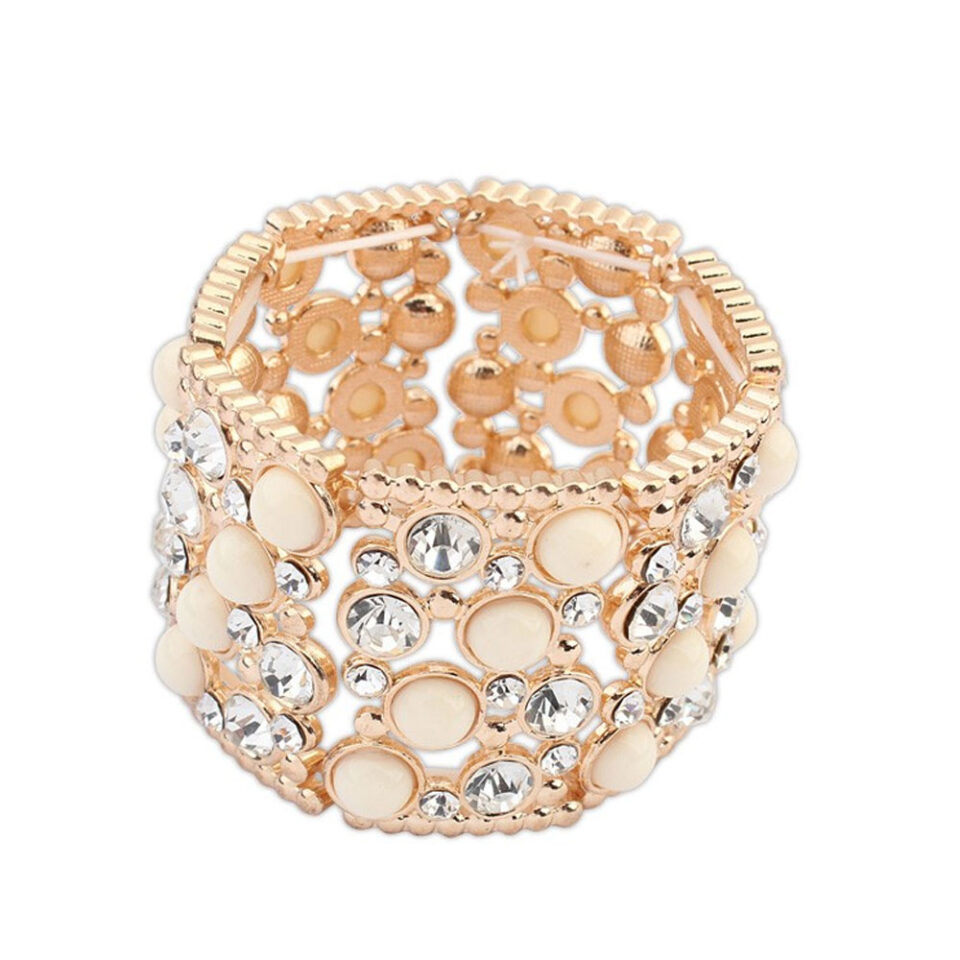 blingy crystal bracelet for party