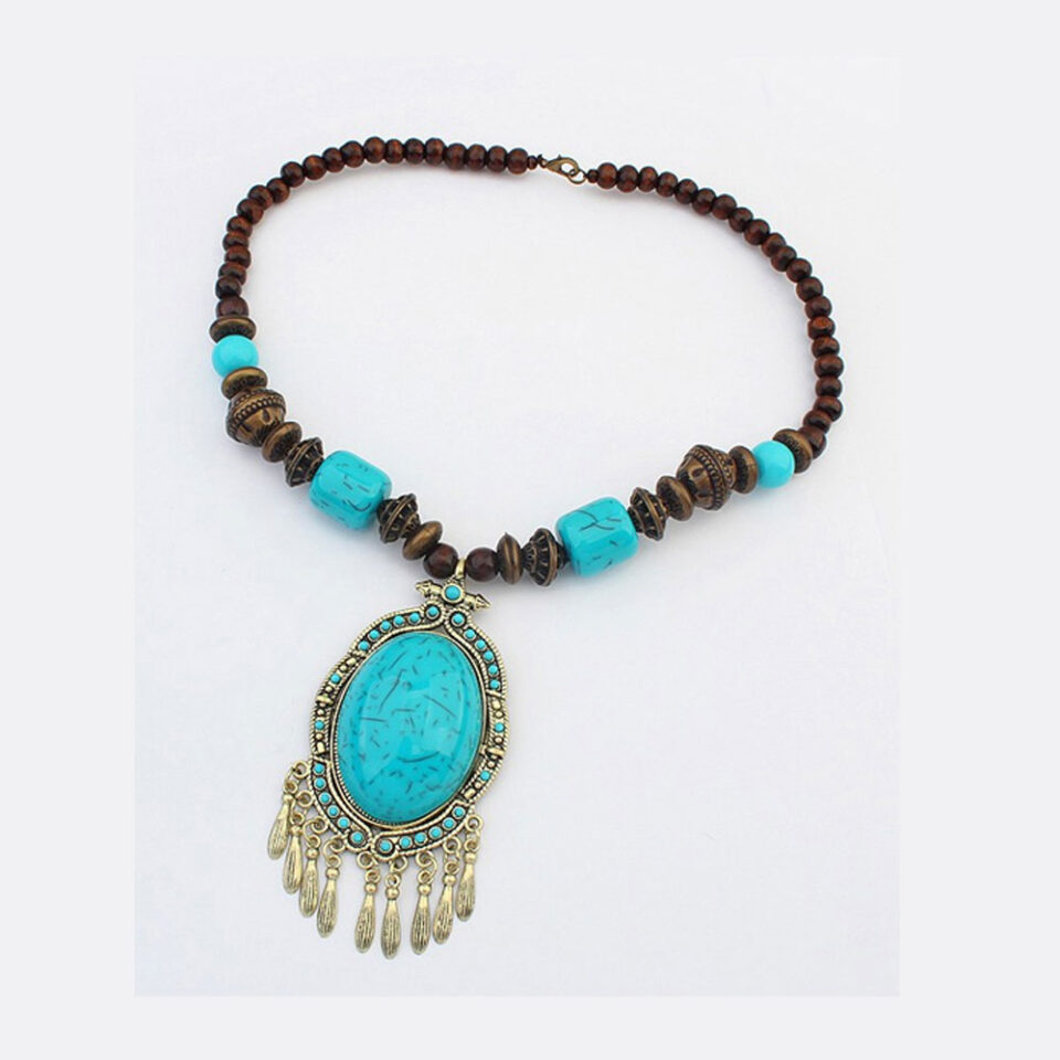 beaded necklace