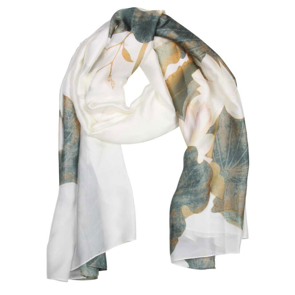 printed silk scarfs