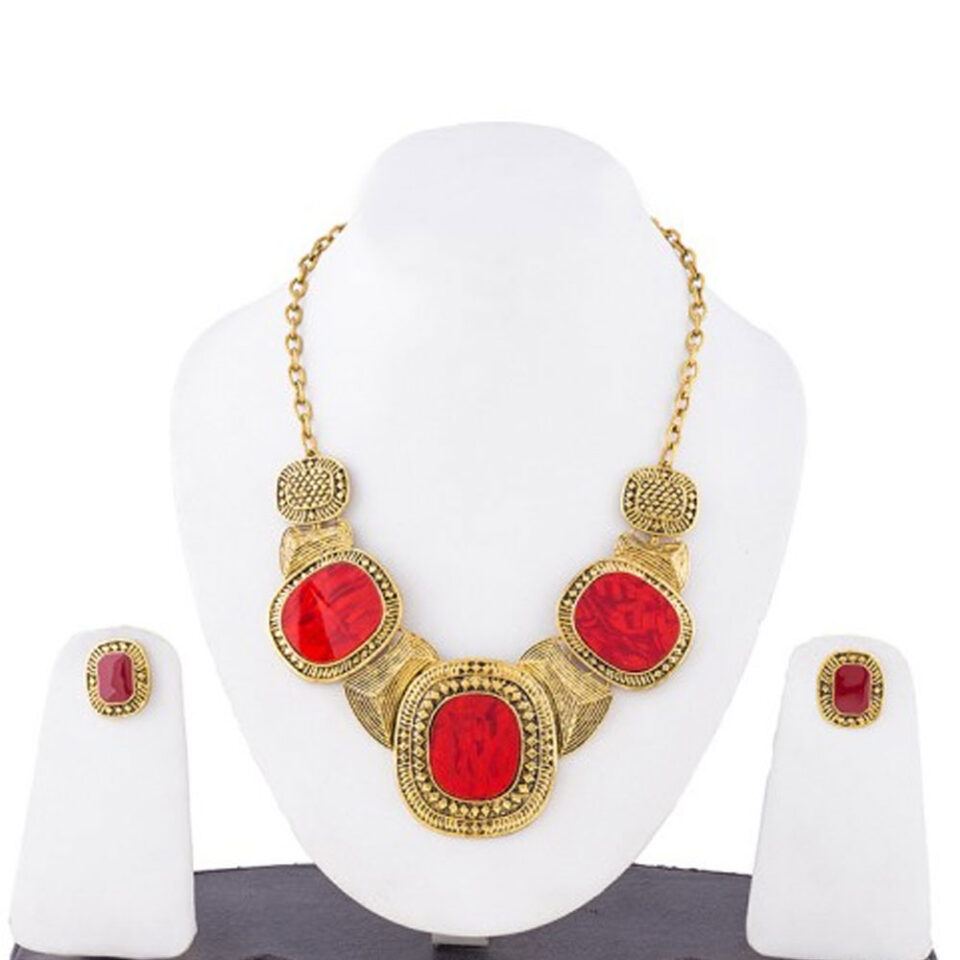 statement necklace set