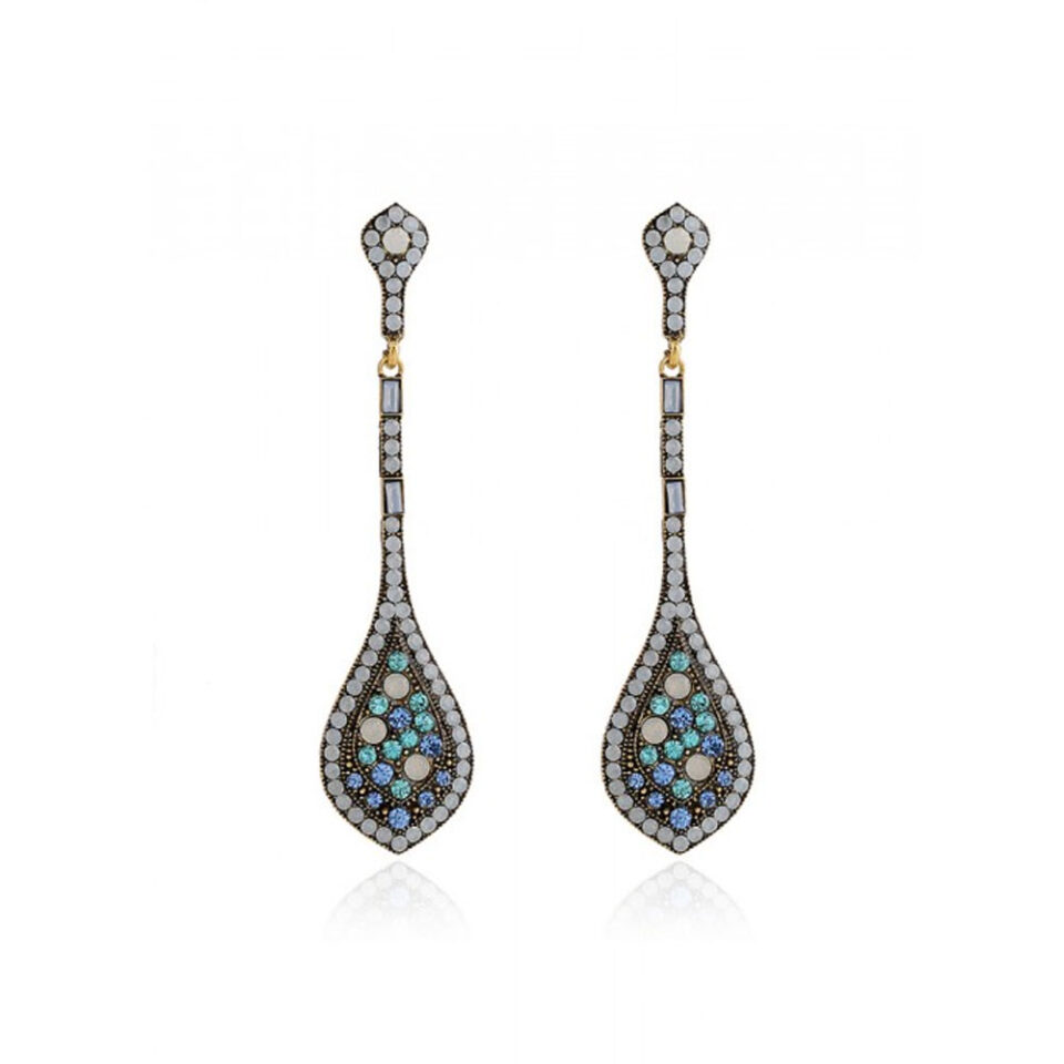 long drop earrings for woman