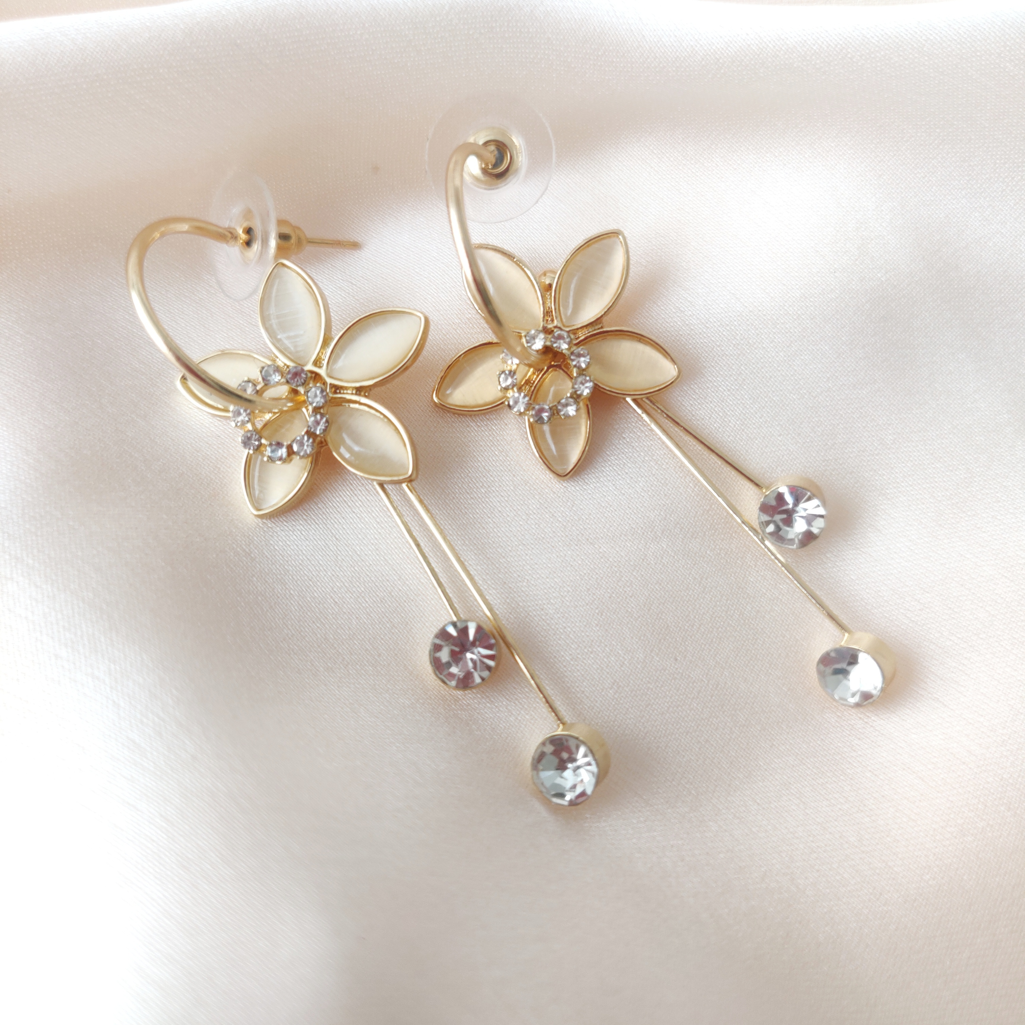 tassel drop earrings