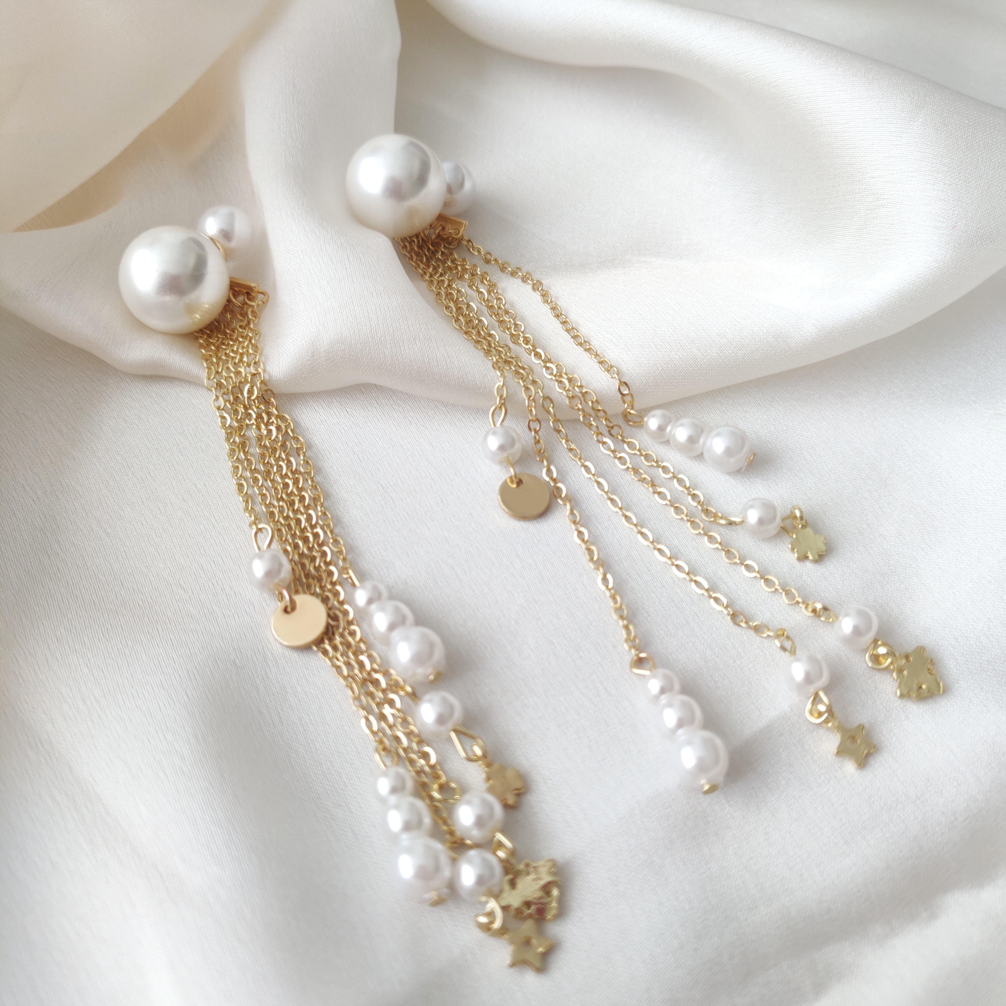 tassel party wear earrings