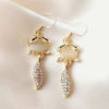 Moon Drop Earrings