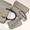 Halo Grey Handbag