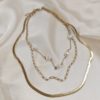 Layered Pearl Necklace
