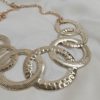 Bling Rings Gold Necklace
