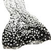 Mono Polka Scarf