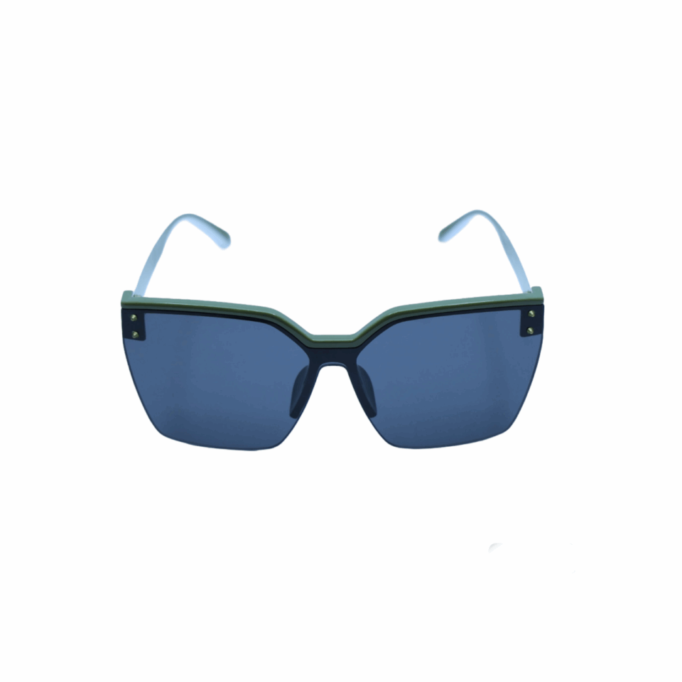 SQUR Green Black Sunglasses