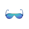 Blue Sport Shield Sunglasses
