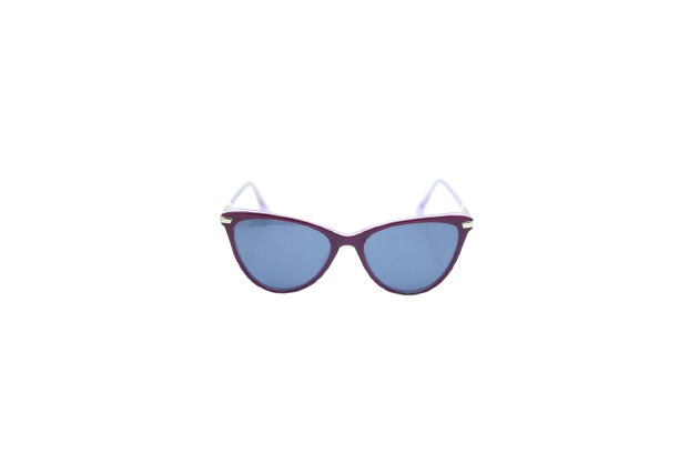 Violet Cat-Eye Sunglasses