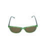 Translucent Rectangular Cat-Eye Sunglasses
