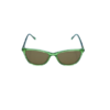 Translucent Rectangular Cat-Eye Sunglasses
