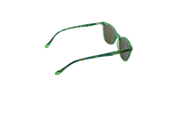 Translucent Rectangular Cat-Eye Sunglasses